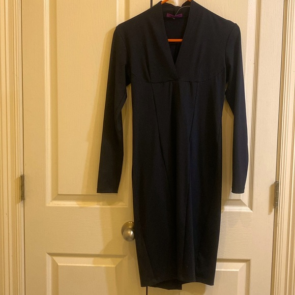Susanne Somer Lbd vintage style. Bodycon spandex XS fits more like small. Black - Picture 1 of 9